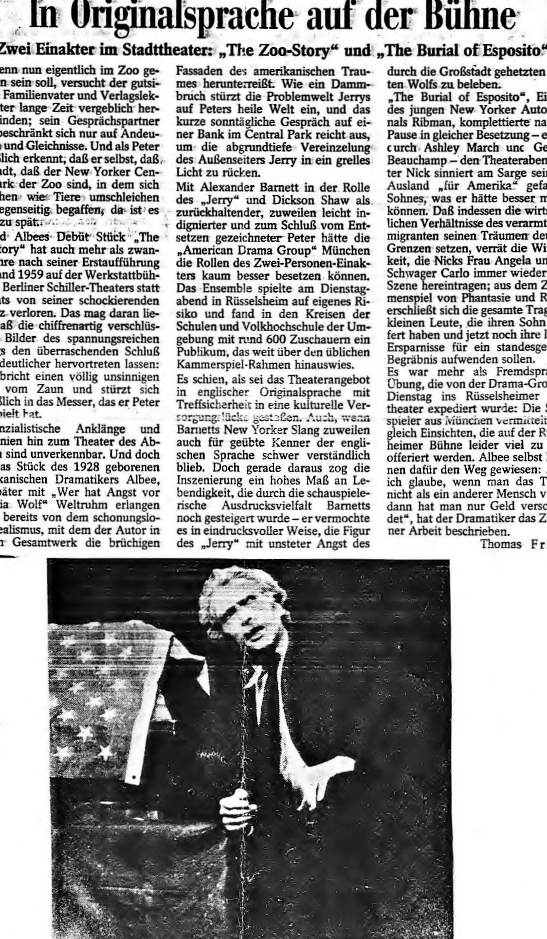 barnett esposito.jpeg alexander barnett the burial of esposito ribman theatre international review